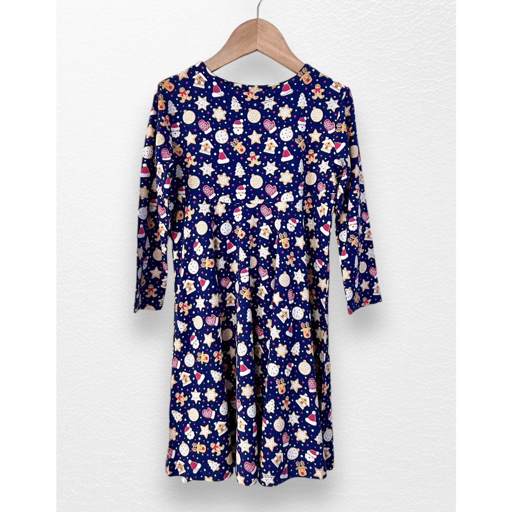 NWT Sweet Bamboo Christmas Cookies Twirl Dress, Size 6